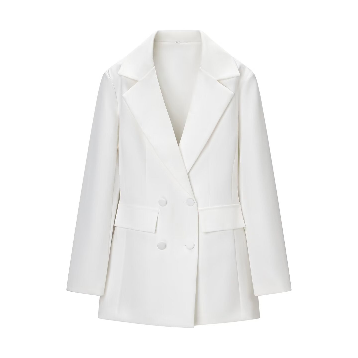 Blazer Long Cintré Élégant