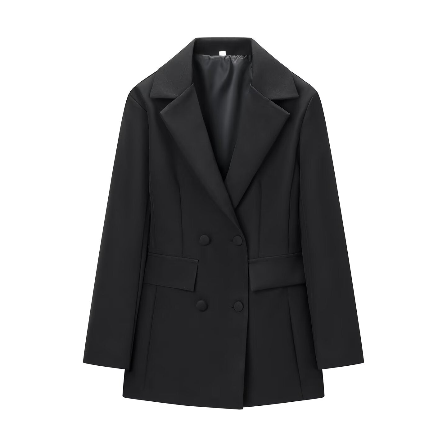 Blazer Long Cintré Élégant