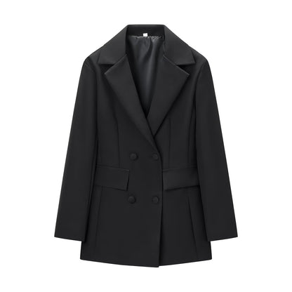 Blazer Long Cintré Élégant