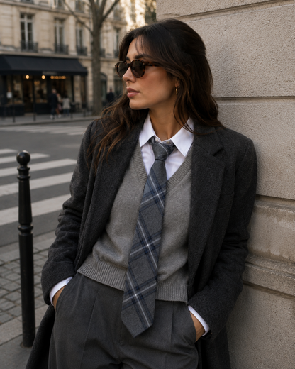 Cravate Carreaux Parisienne
