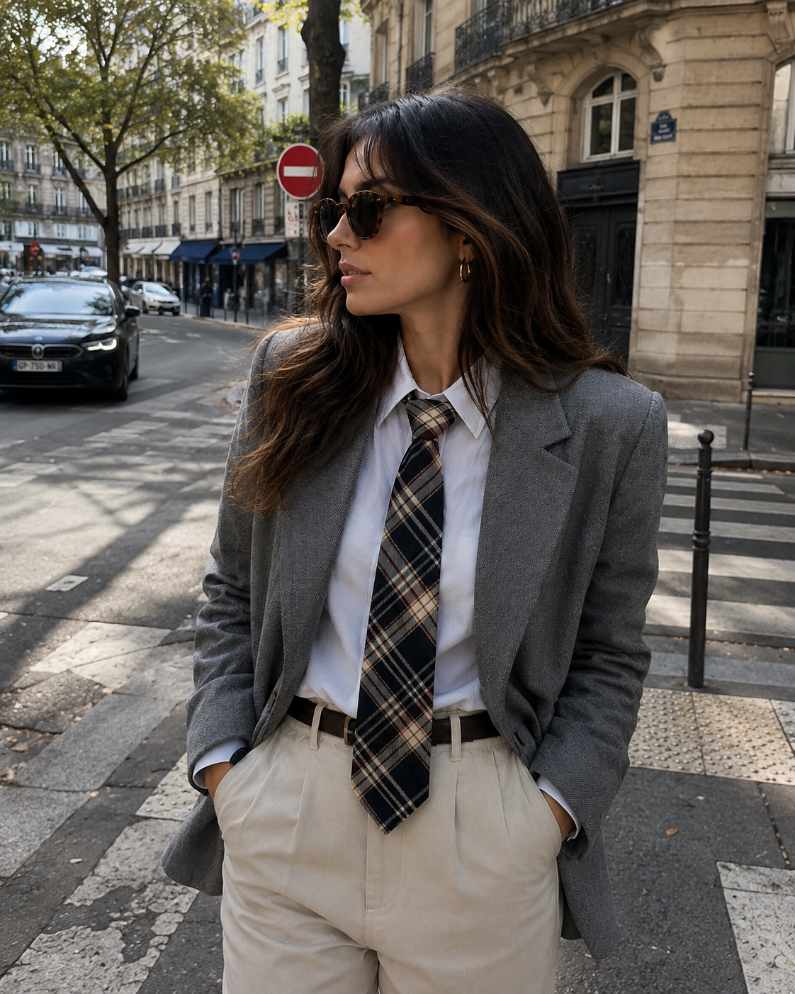 Cravate Carreaux Parisienne
