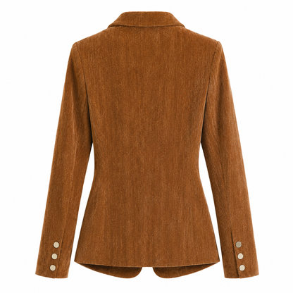 Blazer Cintré effet Velours Chic