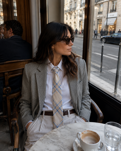 Cravate Carreaux Parisienne