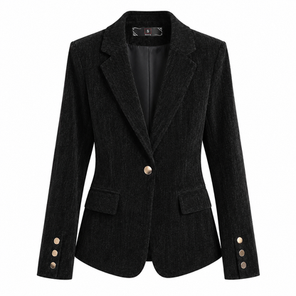 Blazer Cintré effet Velours Chic